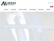 Tablet Screenshot of akkashukuk.com